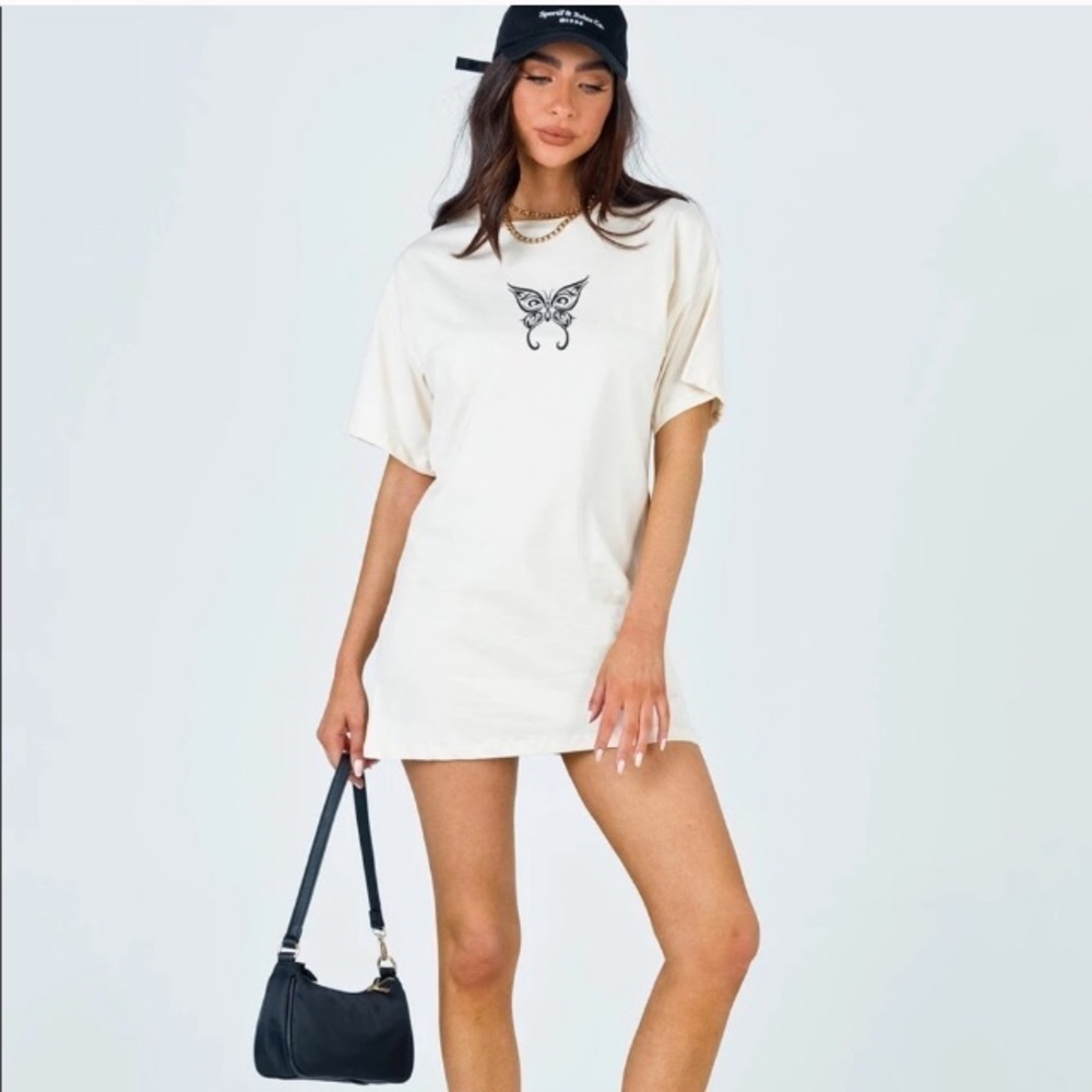 Princess polly Harmony tee mini dress size 4